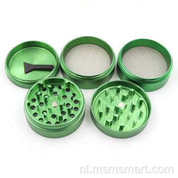 veelkleurige vijflaagse goedkope grinder rookaccessoires